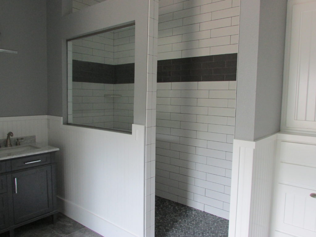 bathroom floor and wall tile 